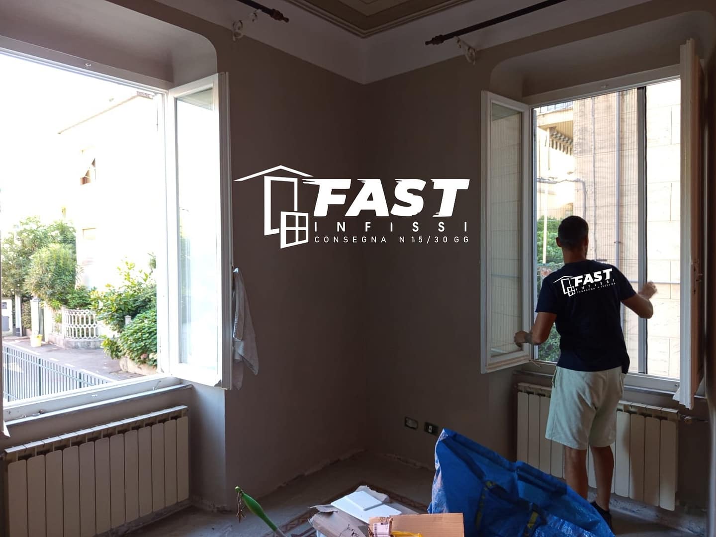 Fornitura e messa in opera di nuove zanzariere plisse in acciaio rinforzato Levanto