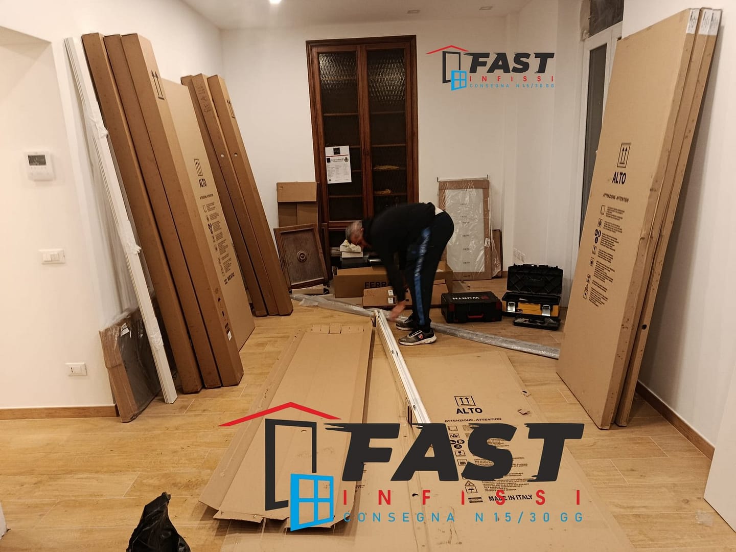 Porte interne su misura a La Spezia fornitura e installazione