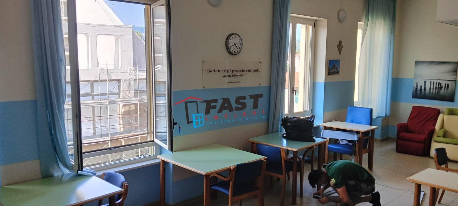 Fornitura e messa in opera di nuove zanzariere plisse in acciaio rinforzato La Spezia